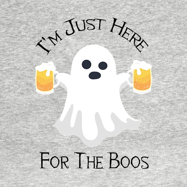 Boos Funny Halloween Beer Lover by macshoptee